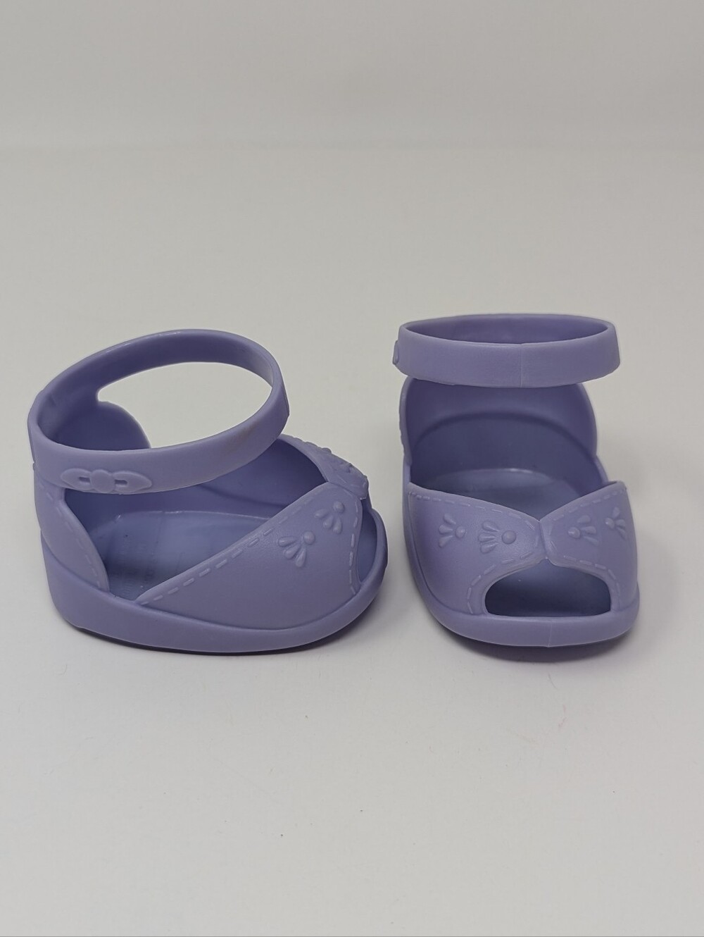 Cabbage Patch Kid Doll Shoes Play Along Purple Sandals 2006
